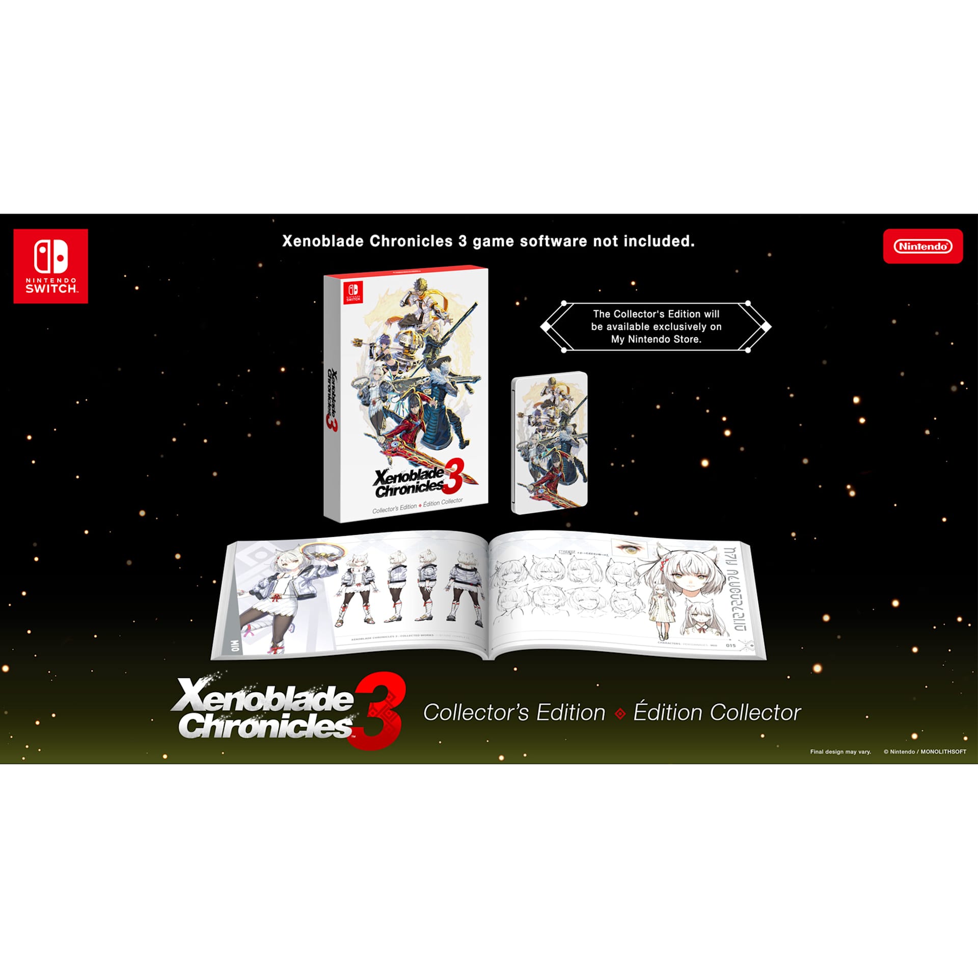 Xenoblade3 Collector's Edition 特典のみ 2セット 新品】Xenoblade3 Collector's Edition ※特典のみ